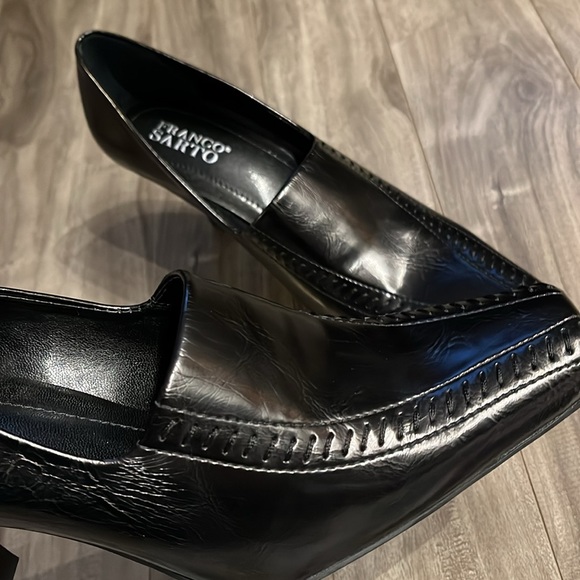 Frqnco Sarto leather pointy-toe heels size 8.5 - Picture 14 of 14